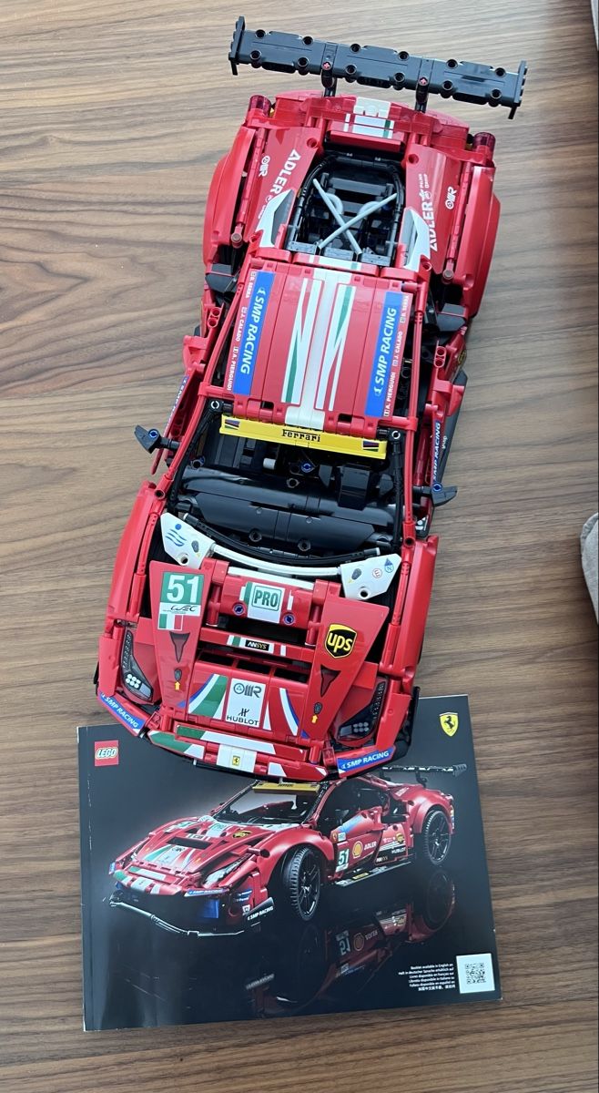 Lego Baukästen: Lego Technic Ferrari 488 GTE  – Gebraucht aus Nidau von jbchma