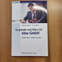Buch "So gründe und führe ich eine GmbH"