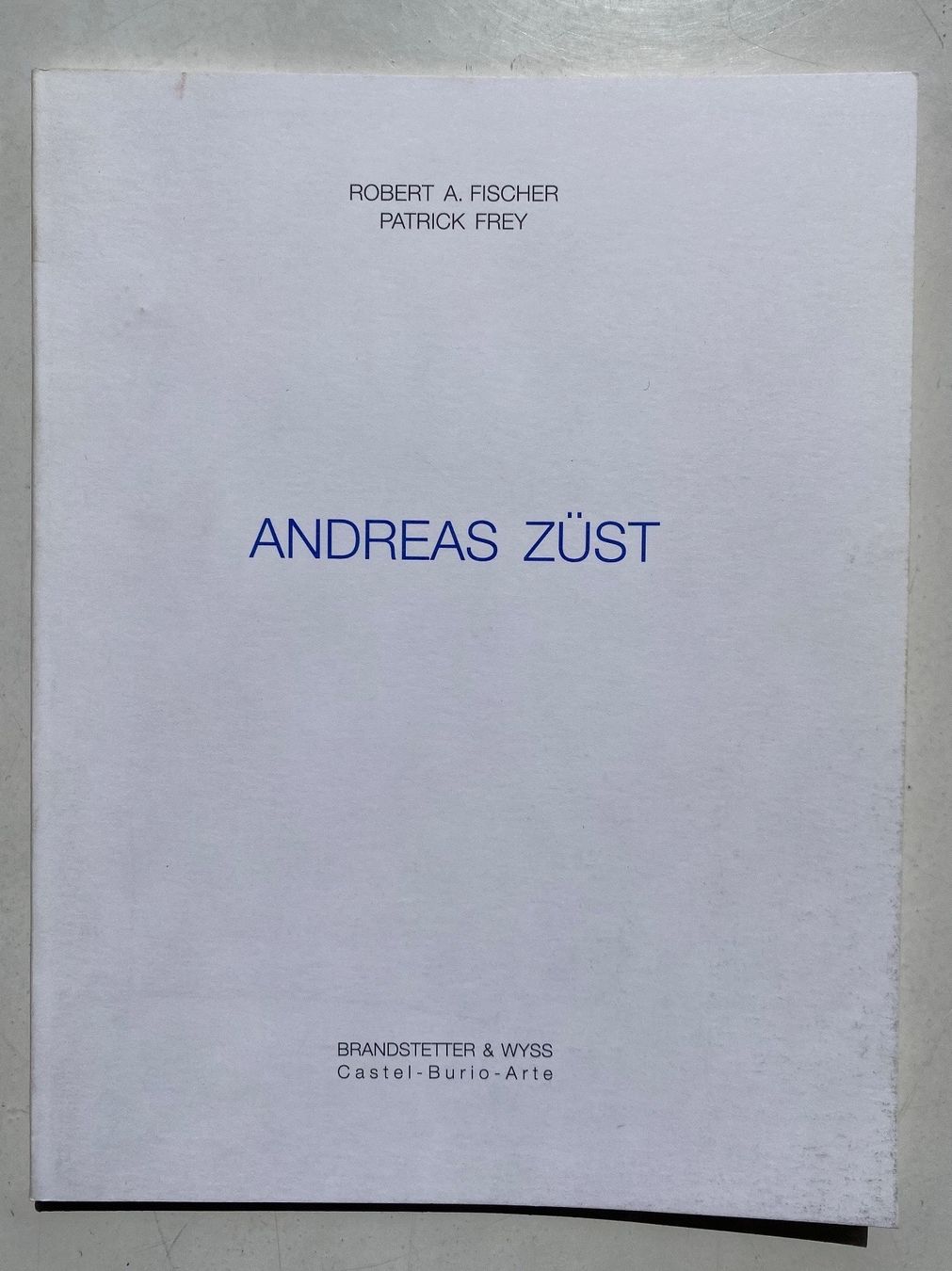 Libri: ANDREAS ZÜST. KUNSTHAUS ZÜRICH – Usato da Zürich venduto da lesgarcons 3