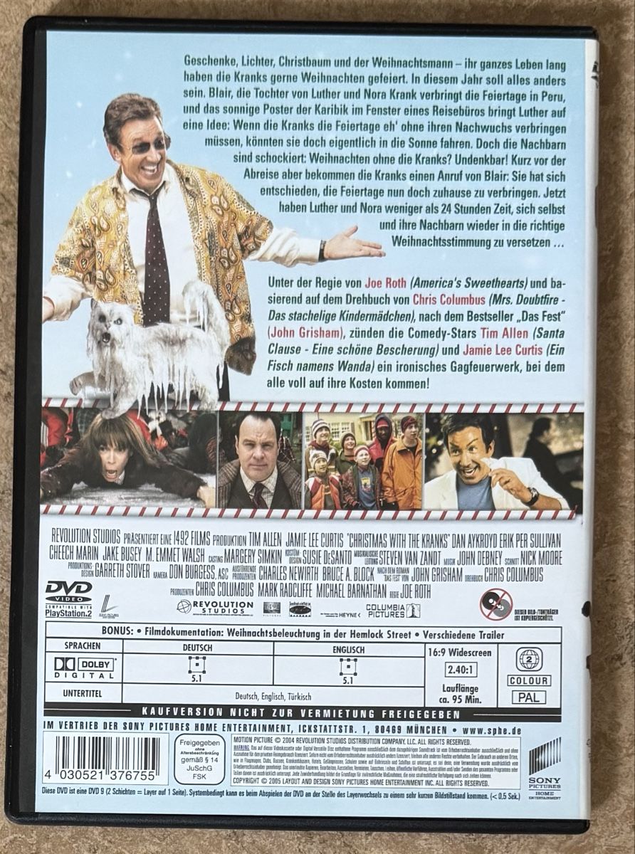 Tutti i DVDs: VERRÜCKTE WEIHNACHTEN  – Nuovo (secondo la descrizione) da Dietikon venduto da AndreaSch01 1