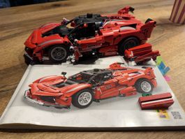 Lego Technik Ferrari Rennwagen 42212