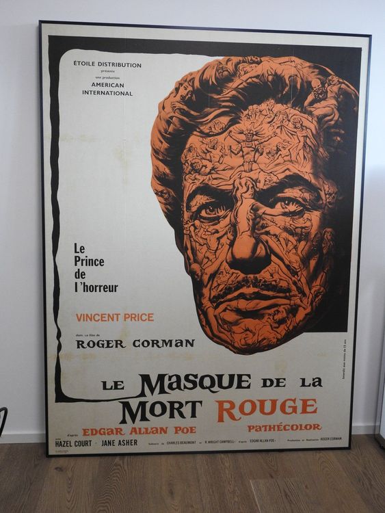 Vincent Price-The Masque of the Red Death Original von 1964 (Gebraucht ...