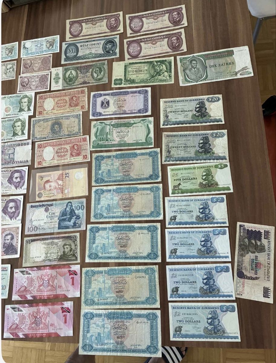 Banknoten: Lot 93 Banknoten – Gebraucht aus Dällikon von Woldbanknoten 1