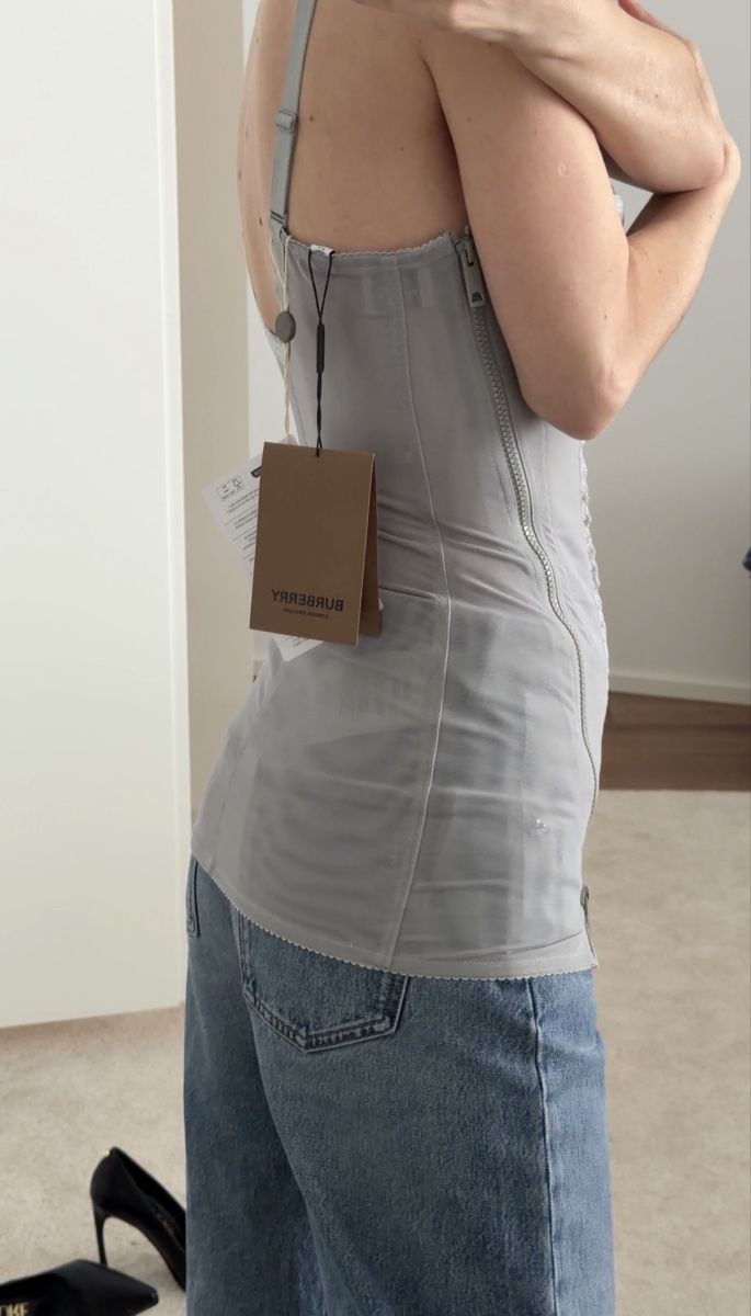 Burberry Top: Burberry corset – Nuovo e nell'imballaggio originale da Paradiso venduto da viorea 3
