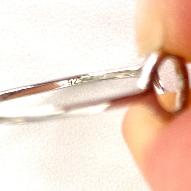 Anelli: Ring 925 Silber INFINITY Unendlichkeit geometrisch fein 55 – Nuovo e nell'imballaggio originale da Zürich venduto da goldfisch.schmuck 1