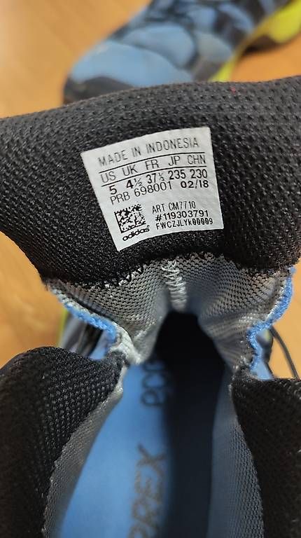 Scarpe da uomo: Adidas Terrex Gorotex 37.5 – Usato da kaiseraugst venduto da pignorar 1