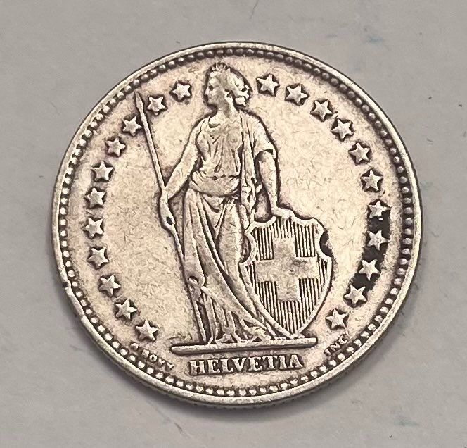 Tutti le monete: 2 Franken 1921 – Usato da Herrliberg venduto da Onlinehero 1