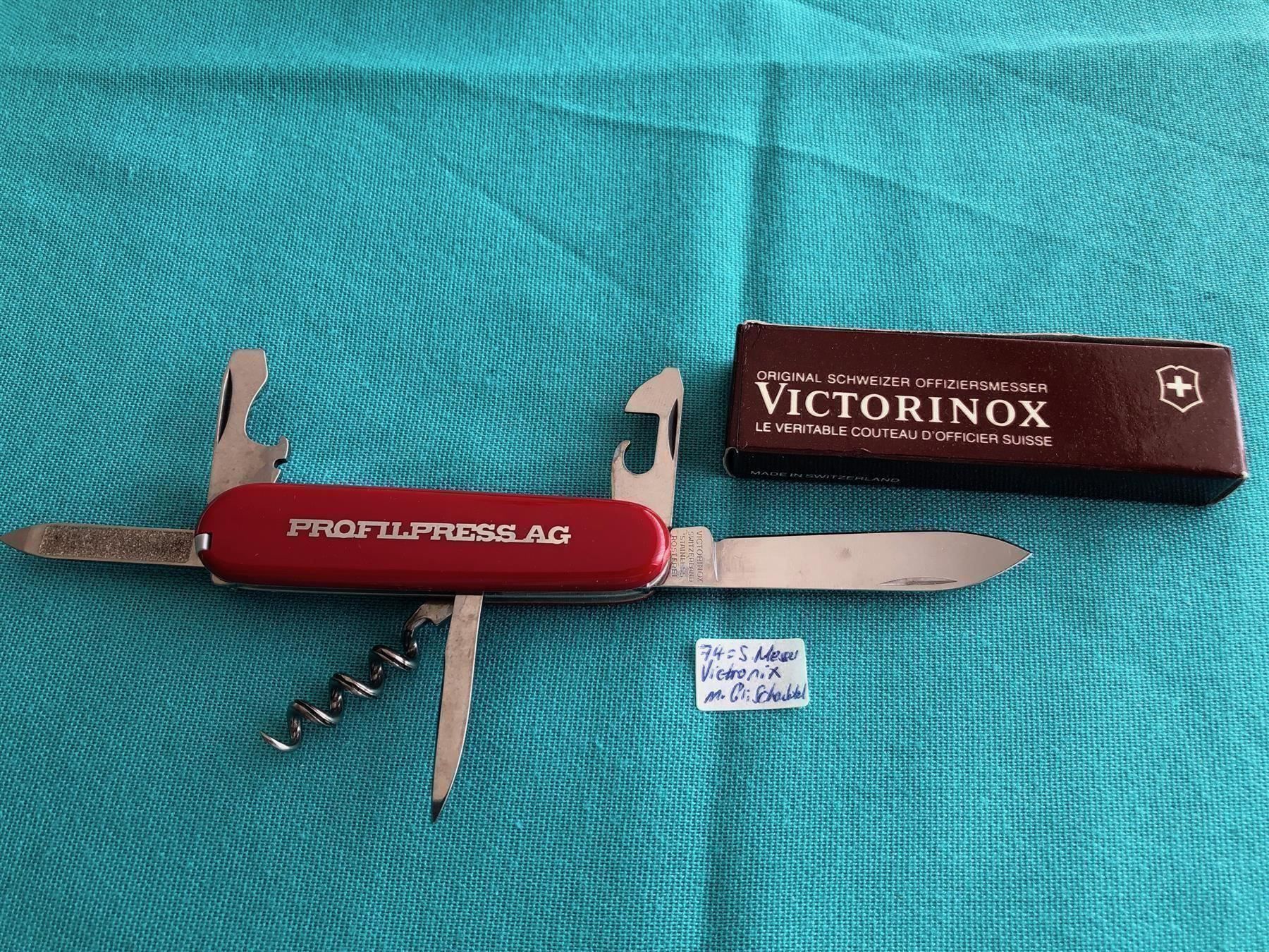 Coltelli tascabile: Orig. Schweizer Armee Messer Victorinox – Usato da Steinhausen venduto da Super05 8