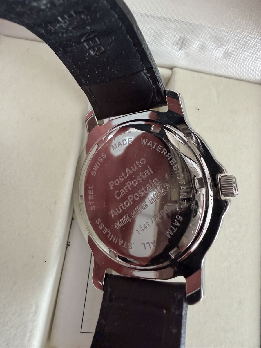 Orologi: Montre Car Postal La Poste 100 ans  – Nuovo e nell'imballaggio originale da Le Sentier venduto da AZenuni 5
