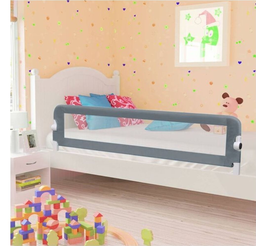 Box & Barriere di sicurezza: Bettschutzgitter grau 180x42 NEU – Nuovo (secondo la descrizione) da Wengi b. Büren venduto da NeReida88 1