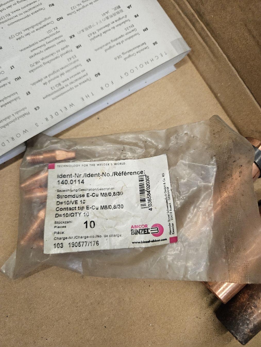 Postes à souder: Binzel W440 Brenner Neuwertig! – D'occasion à Bauma par Maese1980 6