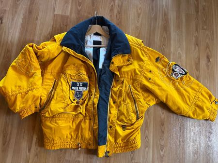 Rarität - Bogner Vintage Skijacke orange - Grösse L