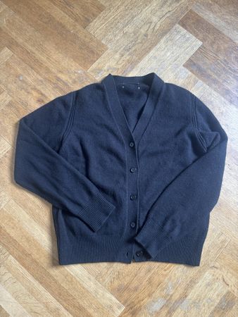 Damen Strickjacke COS Kaschmir Schwarz, XS