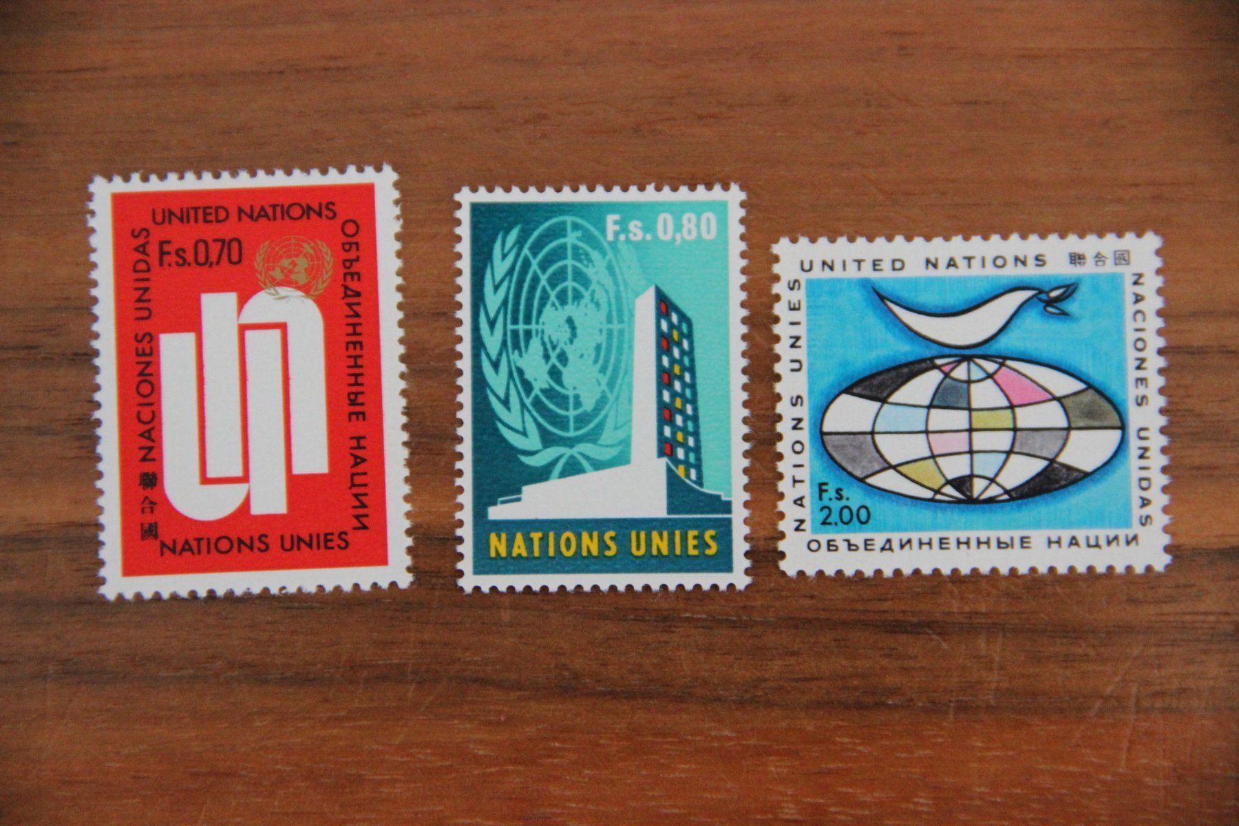 Tutti i francobolli: UNO Genf 1970 - Definitives** – Nuovo (secondo la descrizione) da Jona venduto da Southafrica07