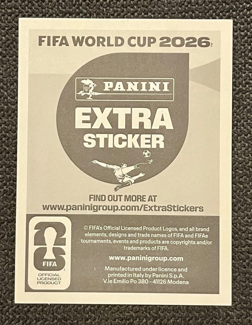Panini Carte collezionabili: Federico Valverde, Panini Extra Sticker – Nuovo (secondo la descrizione) da Olten venduto da peterblau 1