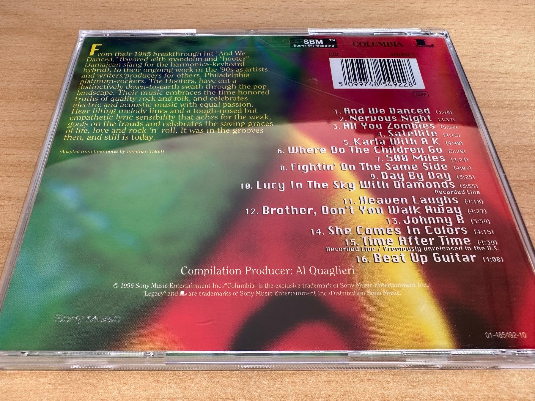 CDs: The Hooters – Hooterization: A Retrospective – Gebraucht aus Rikon im Tösstal von Alpenmutz 1