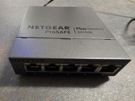 NETGEAR ProSAFE GS105E Plus Switch – 5-Port Gigabit Ethernet