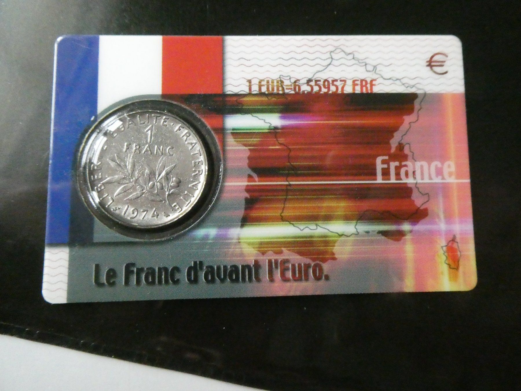 Tutti le monete: Frankreich, Münzkarte – Usato da Hinterforst venduto da rohusri 1