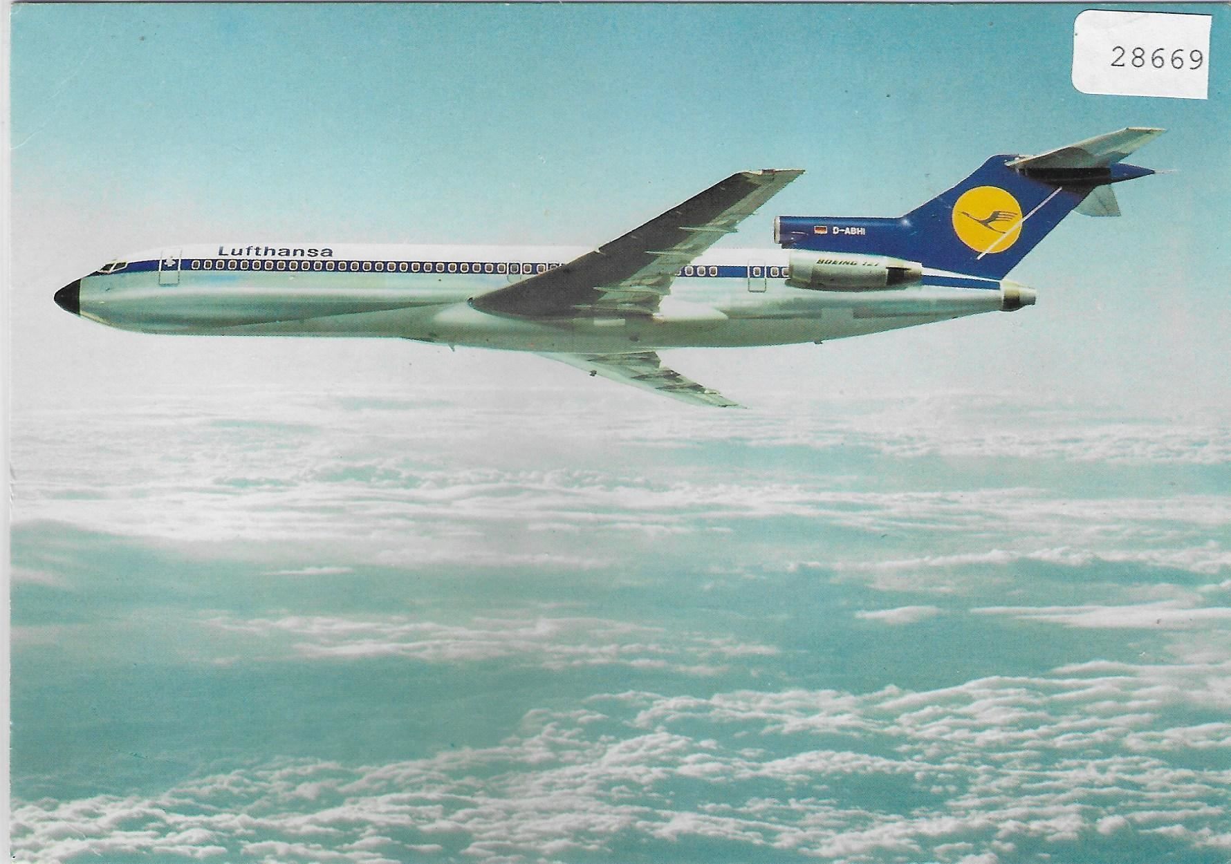Cartes postales: Lufthansa B 727 Europa Jet – D'occasion à Ettingen par Kartenplanet