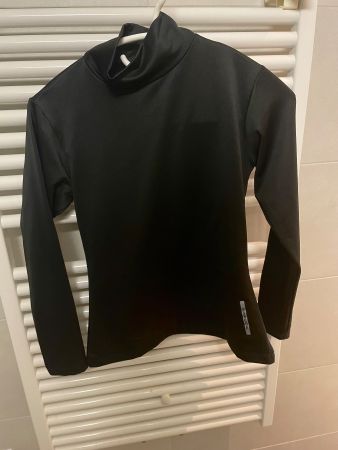 MONTAGNE Rollkragen Thermo-Shirt Grösse XS schwarz