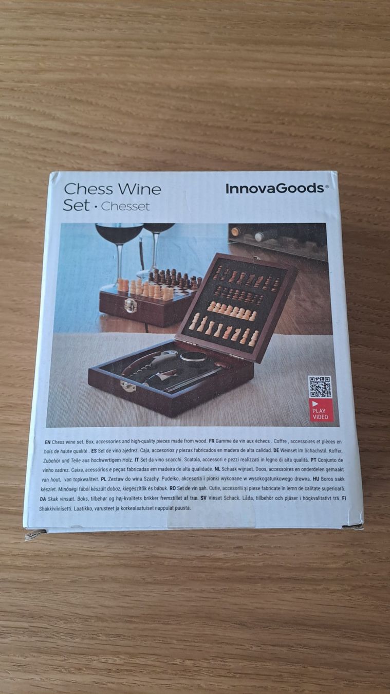 Giochi: Schach Wein Set – Nuovo e nell'imballaggio originale da Lenzburg venduto da RocknRoller85 3