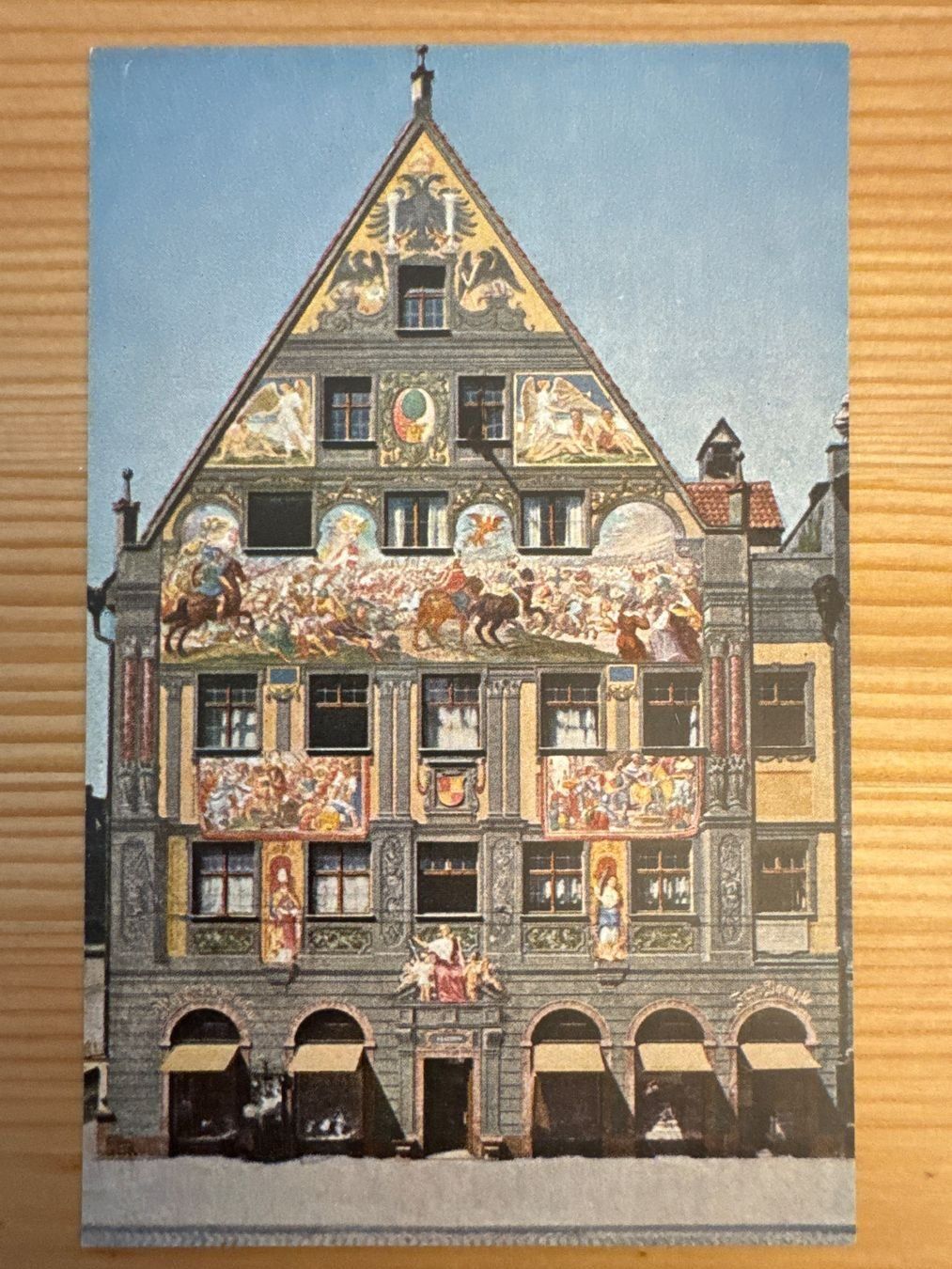 Cartoline postali: 10 antike Ansichtskarten vom Weberhaus in Augsburg GERMANY – Nuovo (secondo la descrizione) da Zürich venduto da Tarafo5 1
