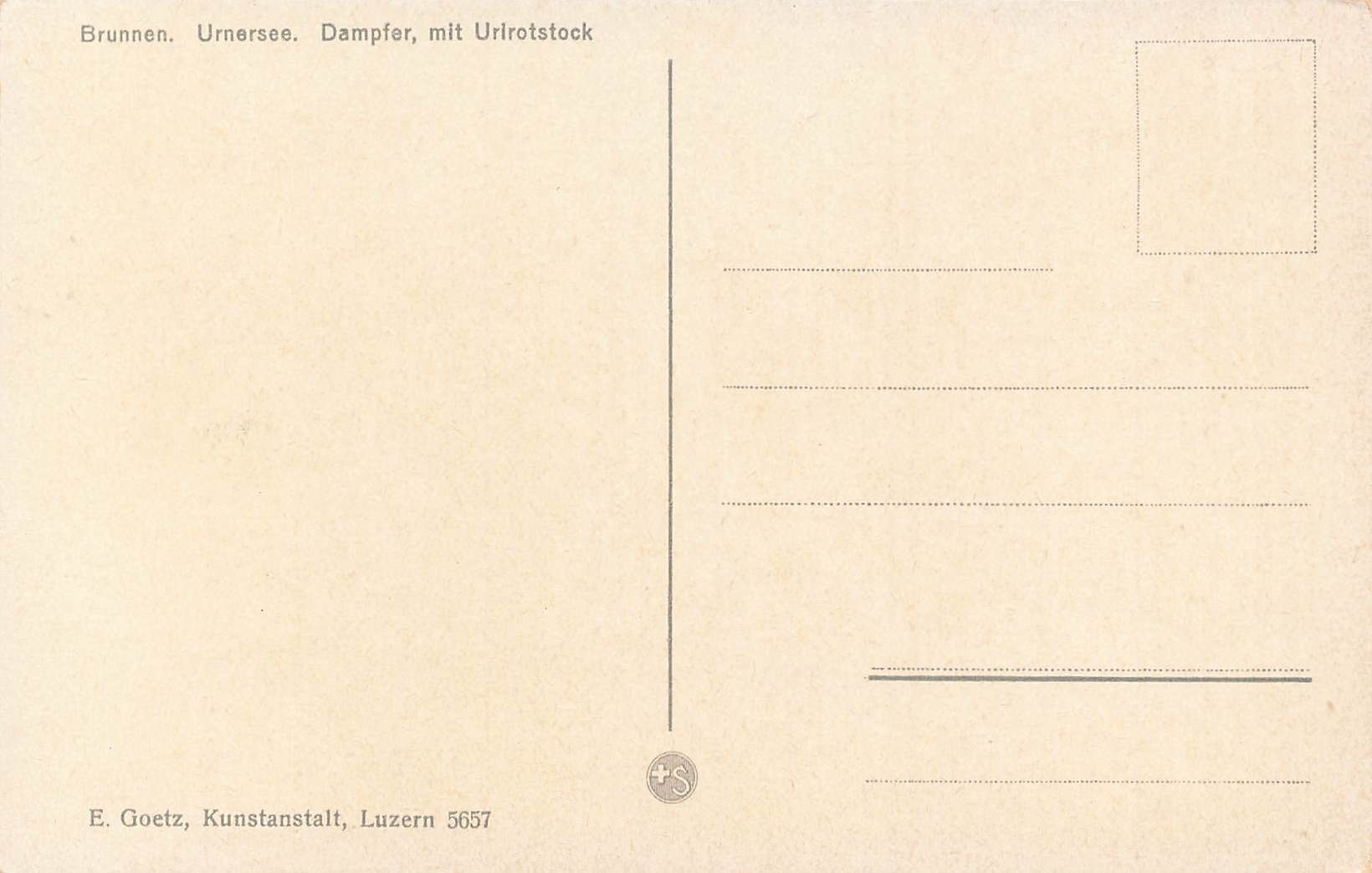 Cartoline postali: Brunnen Turnersee Battello Boot Schiff Dampfer – Usato da Biasca venduto da Blenio71 1