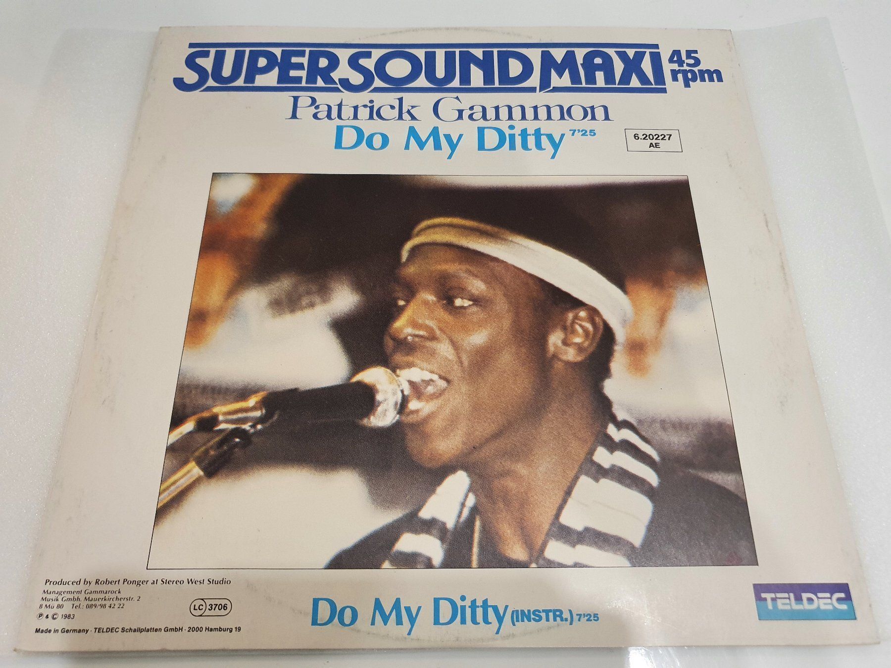 Schallplatten: Patrick Gammon - Do My Ditty (Maxi, Hip Hop) – Gebraucht aus Uster von Vinyl-Leidenschaft