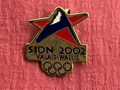 Placchette & Badge: Sion 2002 Olympia Pin – Usato da Itingen venduto da Bebbi6569
