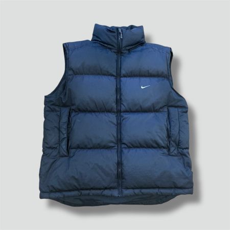 Nike 90s streetwear down vest winterjacke gilet 90s daunen