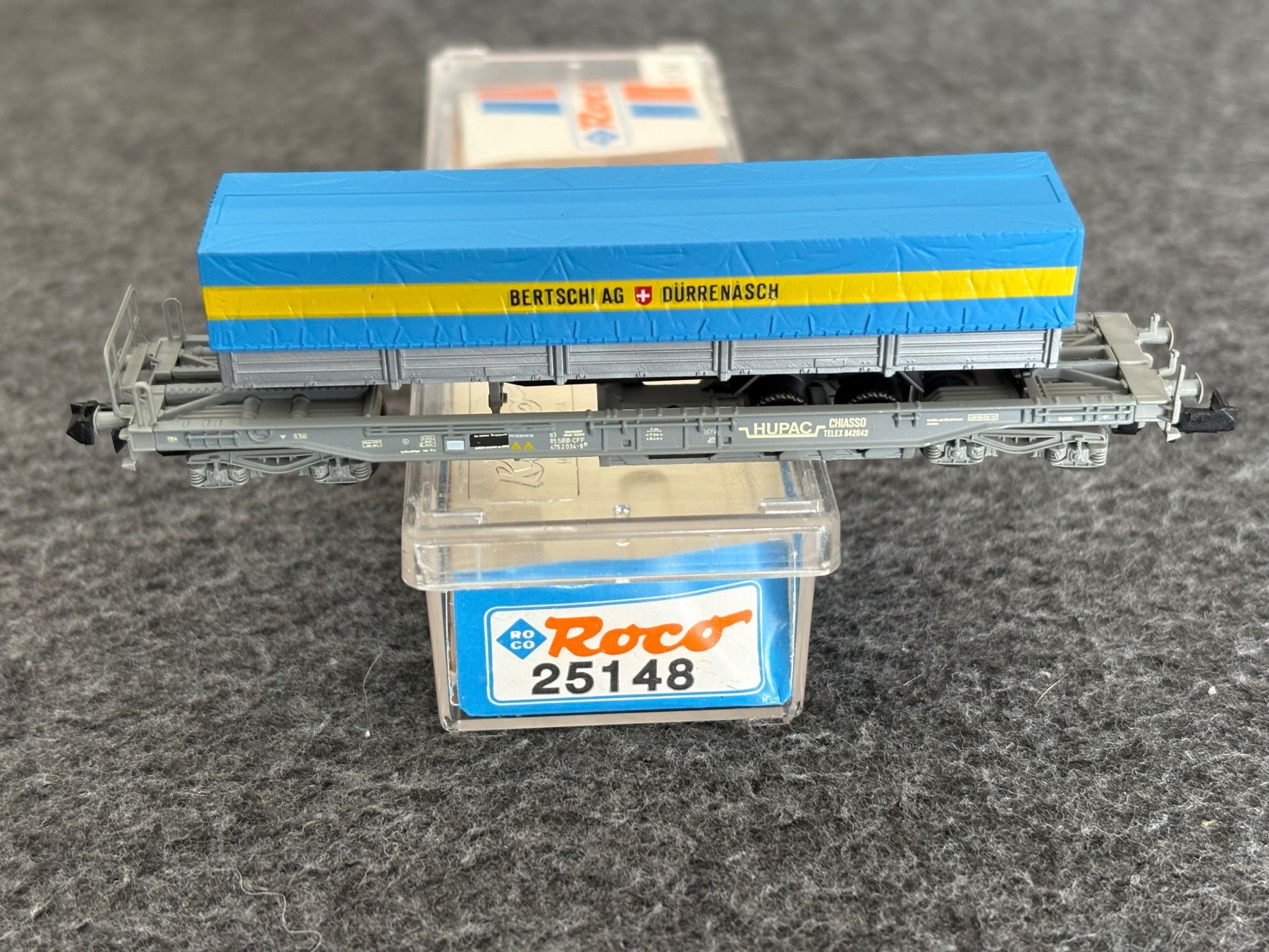 Roco Modelleisenbahnen: Roco 25148 Hupac Bertschi SBB – Neu (gemäss Beschreibung) aus Hauterive NE von eriamch