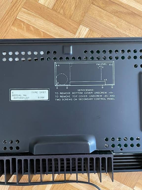 Amplificateurs: Bang & Olufsen Beomaster 3000 Type 2937 – D'occasion à Vessy par M974 3