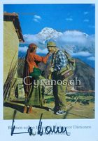 Heinrich Harrer (1912-2006) Bergsteiger - Autogramm
