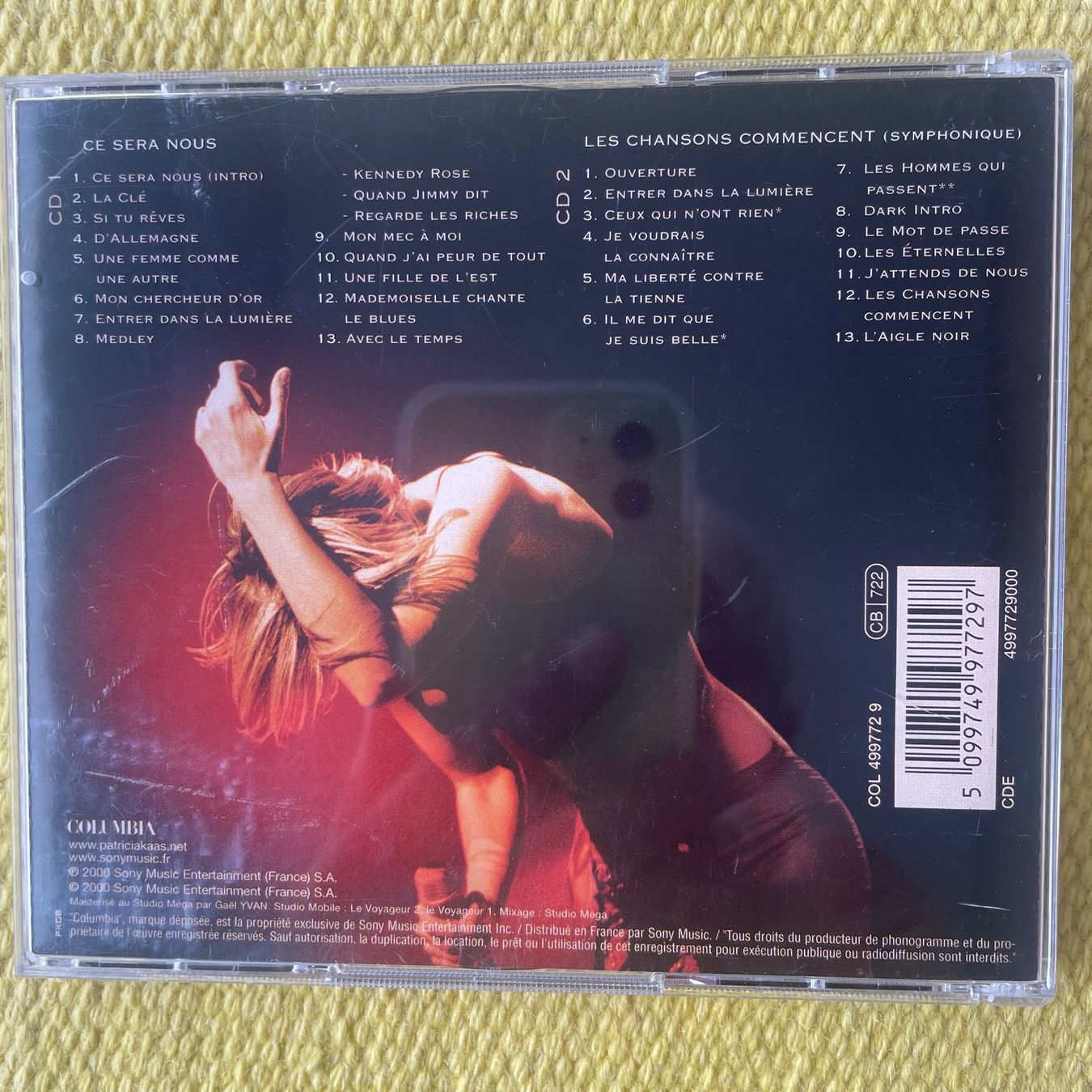 CD: PATRICIA KAAS-2CD LIVE – Usato da Rorschacherberg venduto da CD-Roli 1