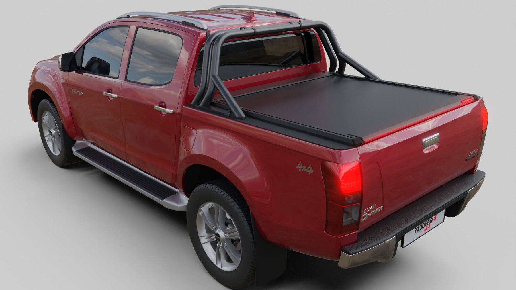 Isuzu Tutti i ricambio: Tessera Roll+ Laderaumabdeckung ISUZU D-Max D/C 2012-2020 – Nuovo e nell'imballaggio originale da Aeschlen venduto da Tesser4x4Schweiz 2