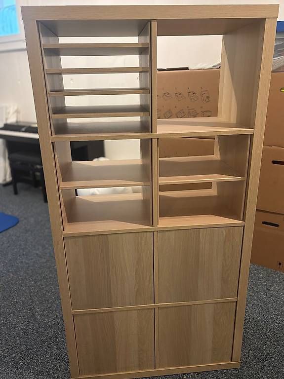 Scaffali: Ikea kallax 2x4 Eicheneffekt weiss lassiert – Usato da Belp venduto da Bruno7327 3