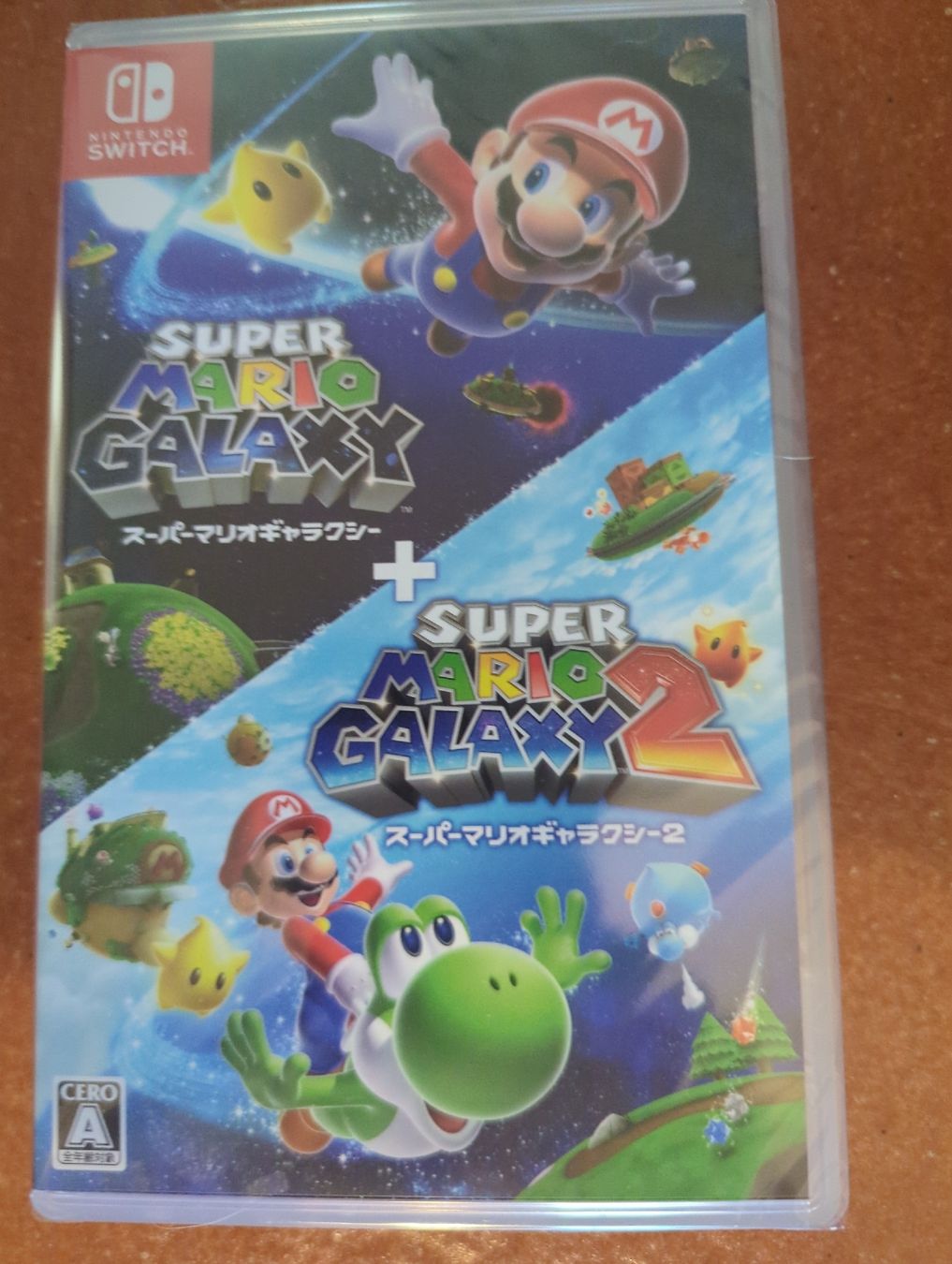 Nintendo Spiele: Super Mario Galaxy + Super Mario Galaxy 2 (Multi-Language) – Neu und originalverpackt aus Seseglio von Stebu74