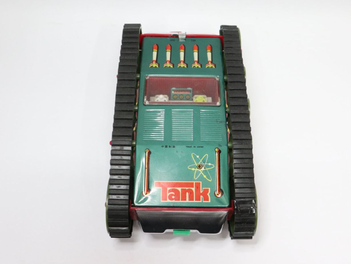 Giocattoli: Vintage Somersaulting Tank, Space Panzer , selten – Usato da Eschenbach SG venduto da Astalavista 1