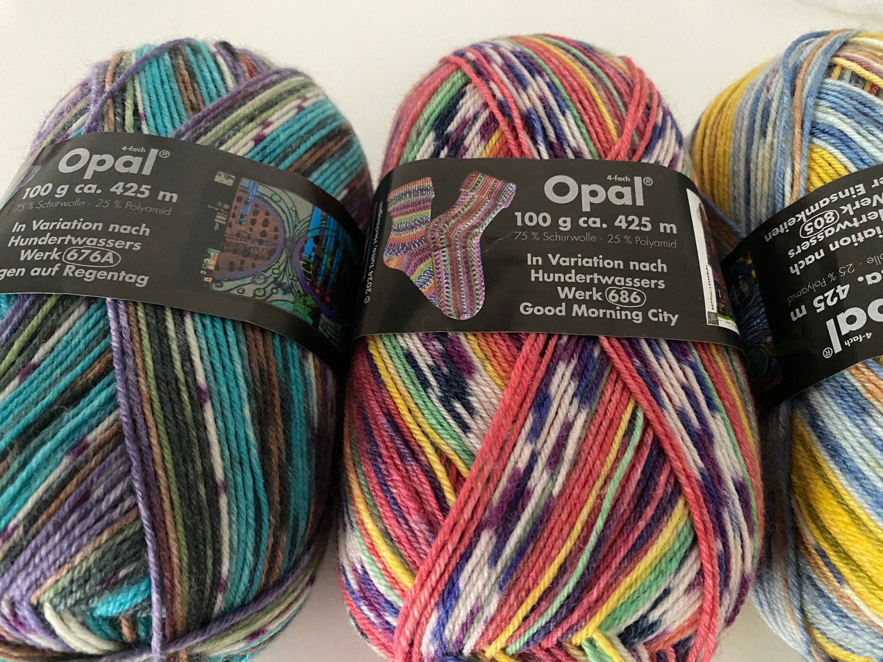 Wolle: Sockenwolle – Neu und originalverpackt aus Näfels von Hobbystrickerin 1