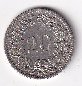 Tutti le monete: Schweiz 20 Rappen 1903 – Usato da Neuchâtel venduto da karlpierrino 1