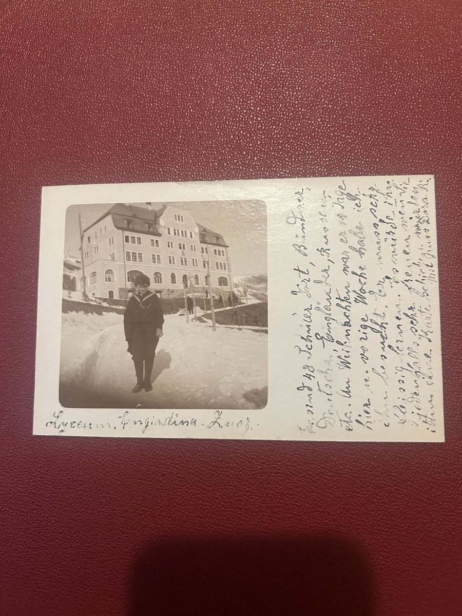 Cartoline postali: Zuoz 1909 – Usato da Breganzona venduto da Milesbo