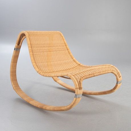 JAMES IRVINE, Ikea, Rattan Schaukelstuhl 'Gunghult' Kaufen auf Ricardo