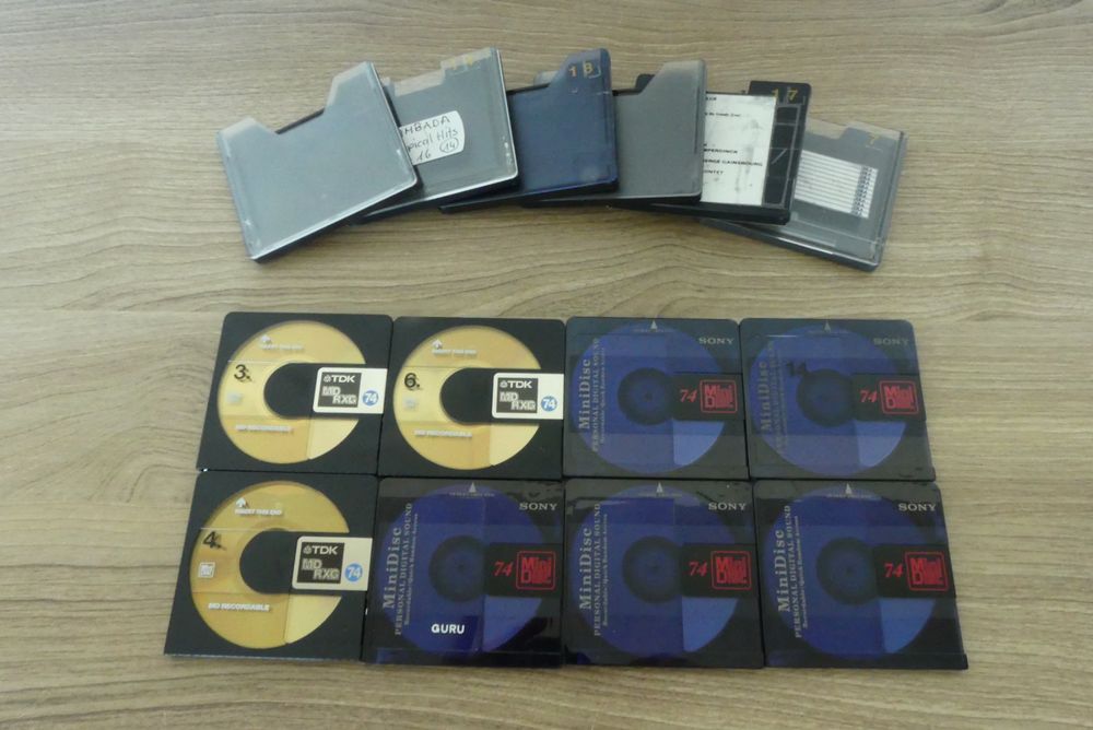 Mini Disc TDK MD Blue Recordable 74 minutes