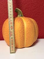 Deko Kürbis Keramik ca. 15cm hoch Neu