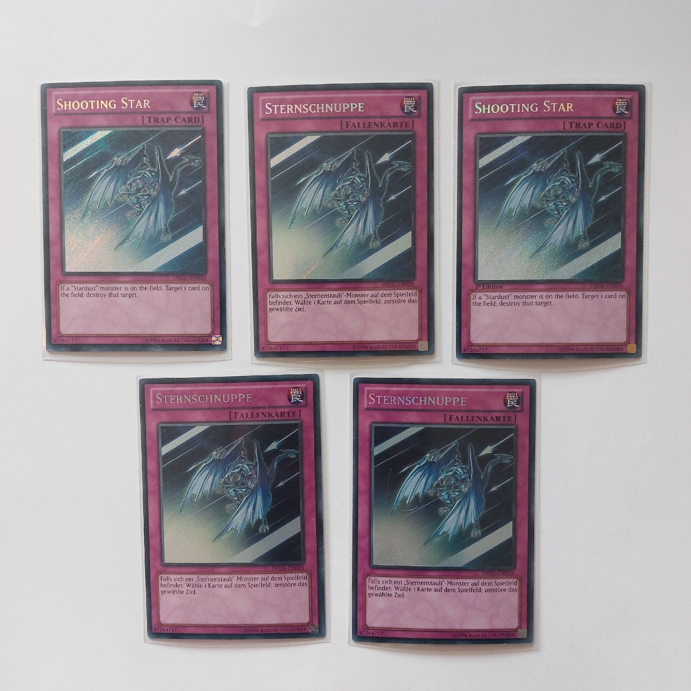 Spiele: Yu-Gi-Oh Sternschnuppe Secret Rare – Gebraucht aus Basel von jan_3