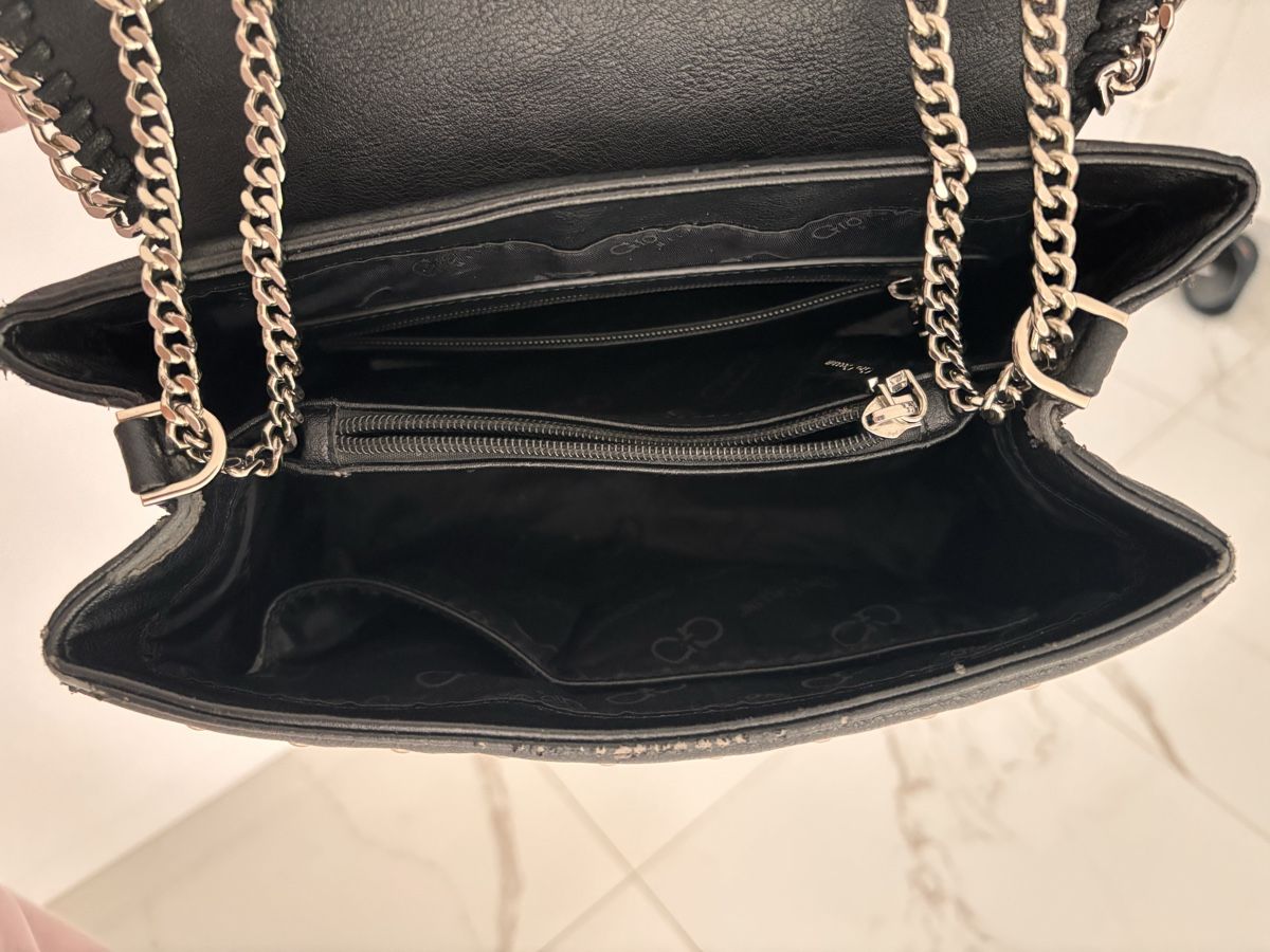 Borse da donna: Borsa Gio Cellini nera con borchie – Usato da Losone venduto da lis_8rfv 4