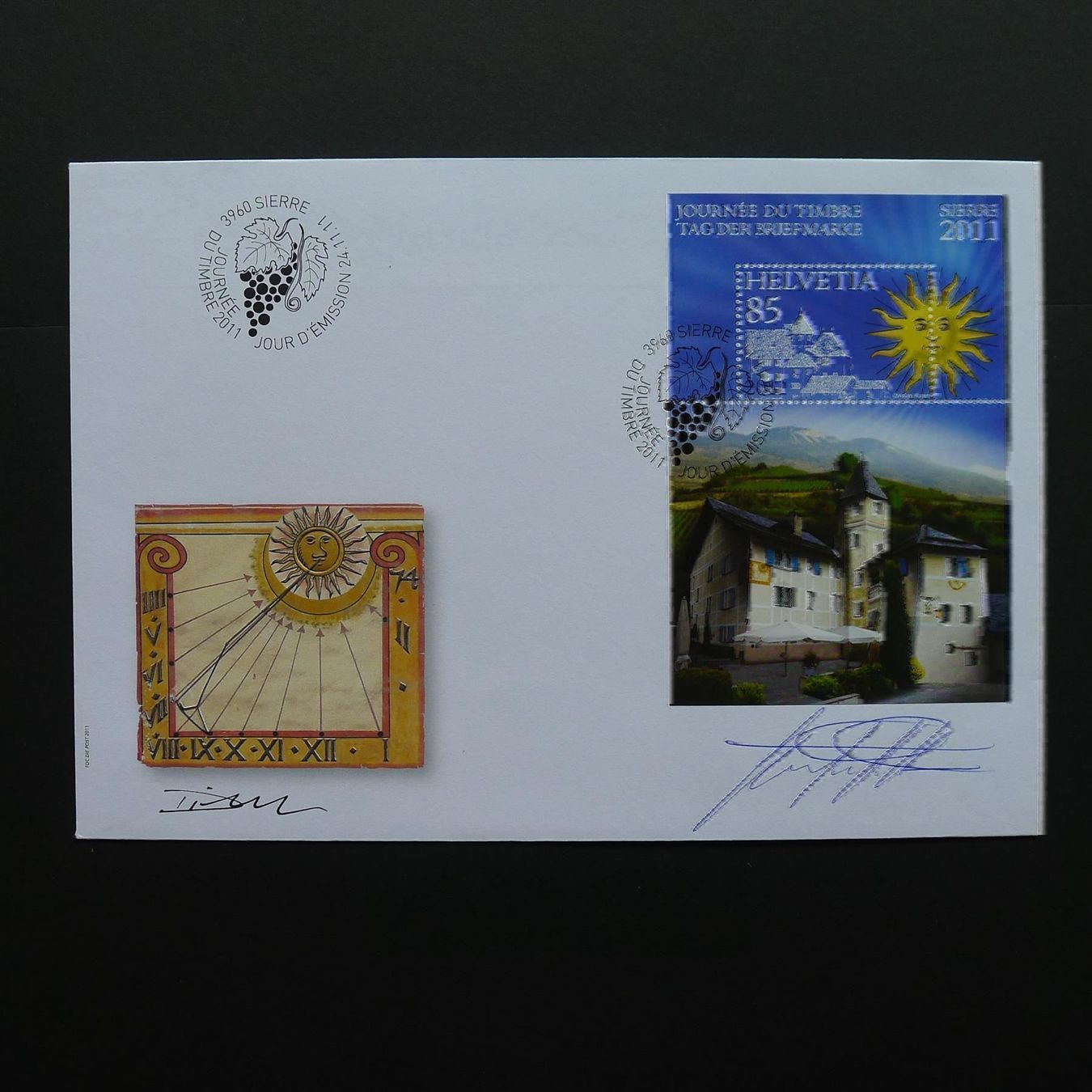 Tutti i francobolli: 2011 Nr. 1412A Block FDC + Unterschrift – Usato da Dagmersellen venduto da wyss1982