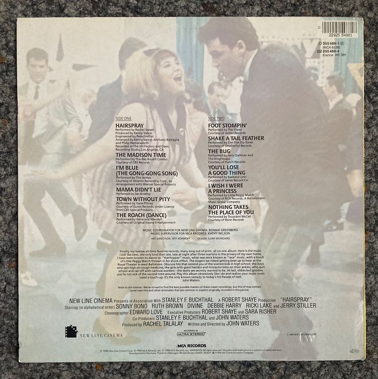 Hairspray Original Motion Picture Soundtrack Kaufen auf Ricardo
