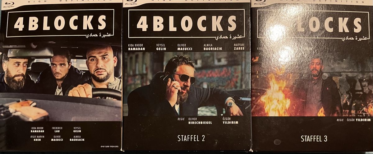 Tutti i DVDs: 4 Blocks - Staffel 1-3 – Usato da Waldenburg venduto da Gonzo8