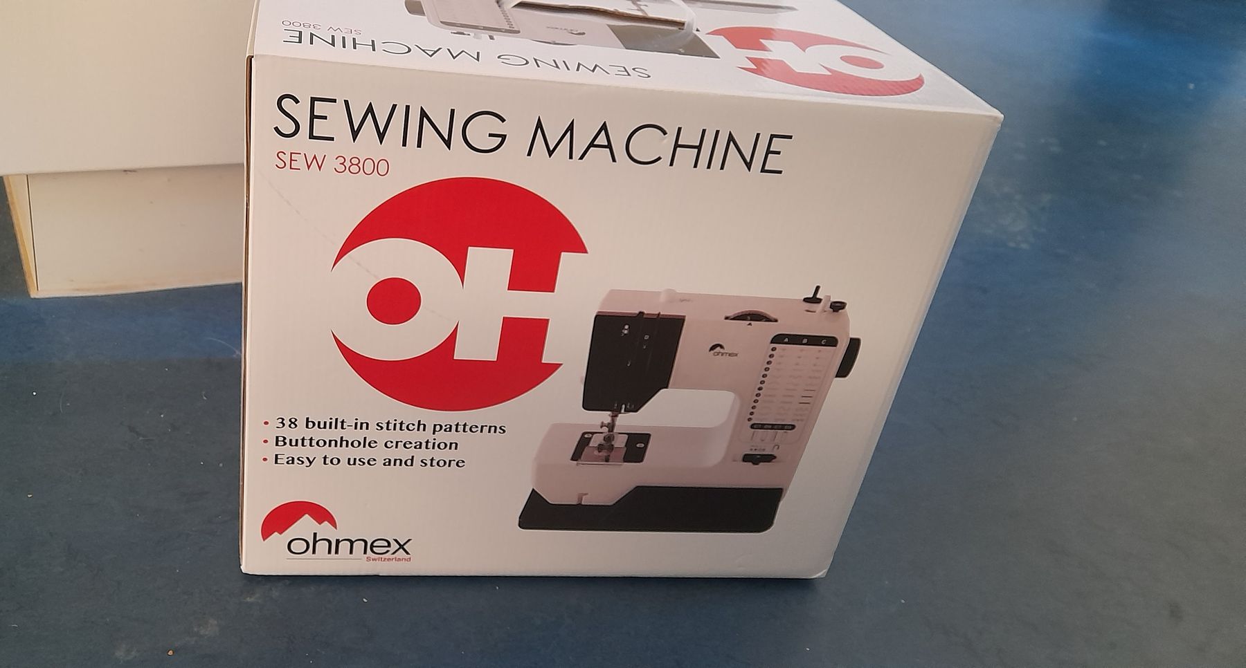 Ohmex Nähmaschinen: Nähmaschine Ohmex 3800 – Neu (gemäss Beschreibung) aus Ebikon von dietiker-s 2